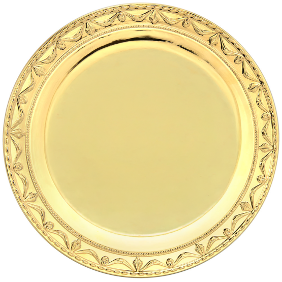 Platzteller ❖ Pur Luxe Silber-Brillant